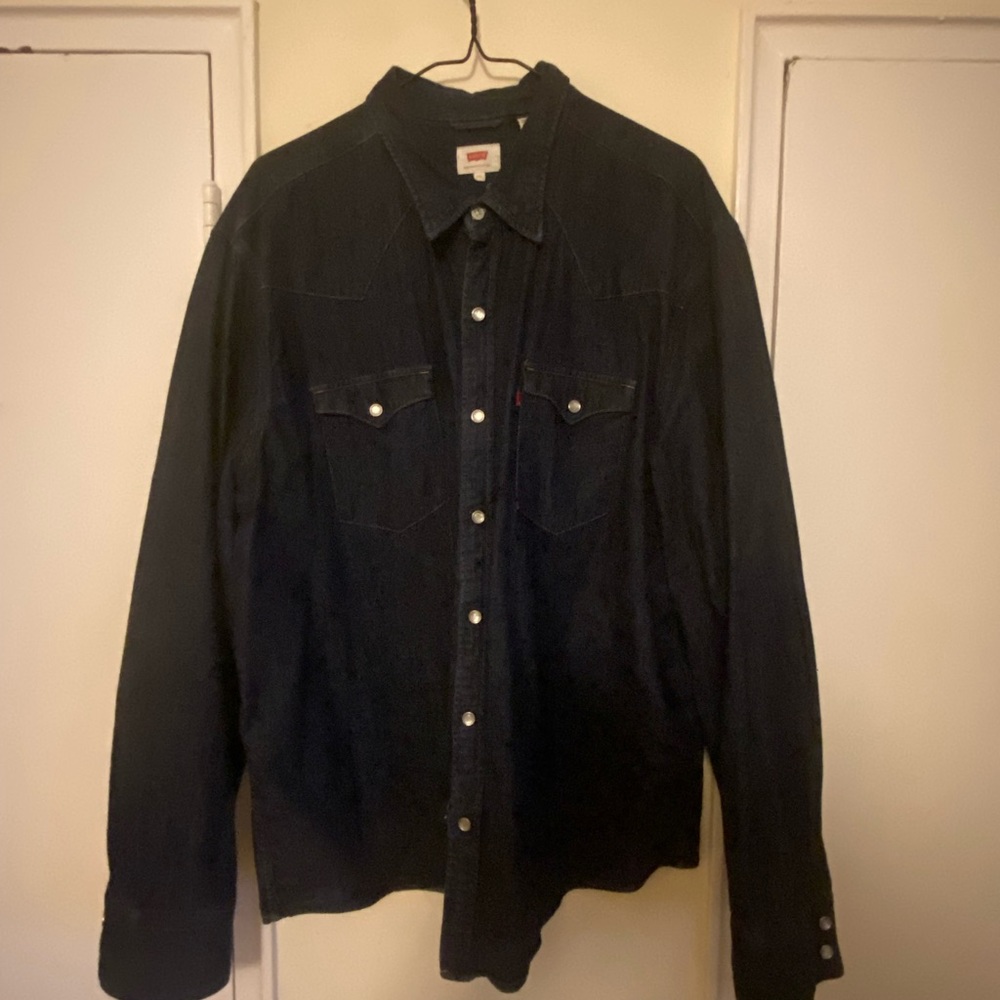 Levi's Barstow XXL pearl snap shirt